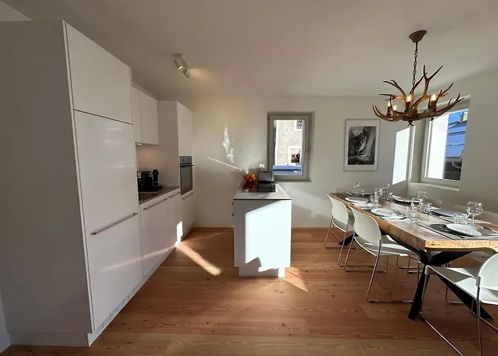 Chesa Unica - Terrassa Apartamento Zuoz