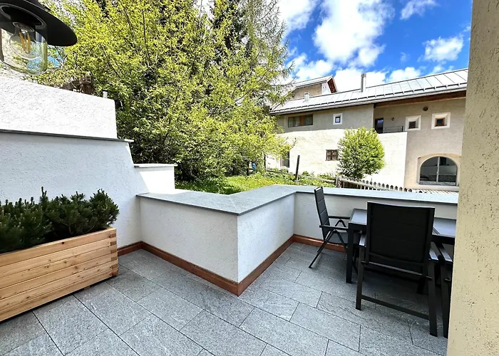 Apartamento Chesa Unica - Terrassa *